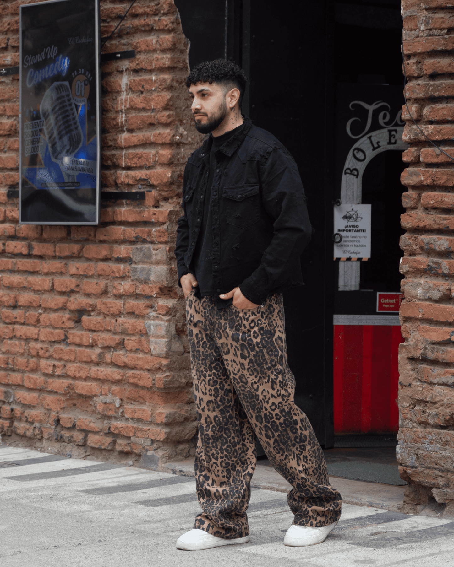 Jeans Leopardo