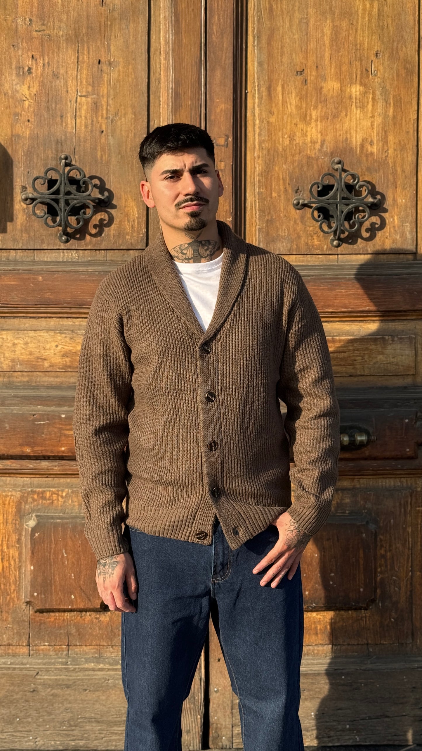 Cardigan verde