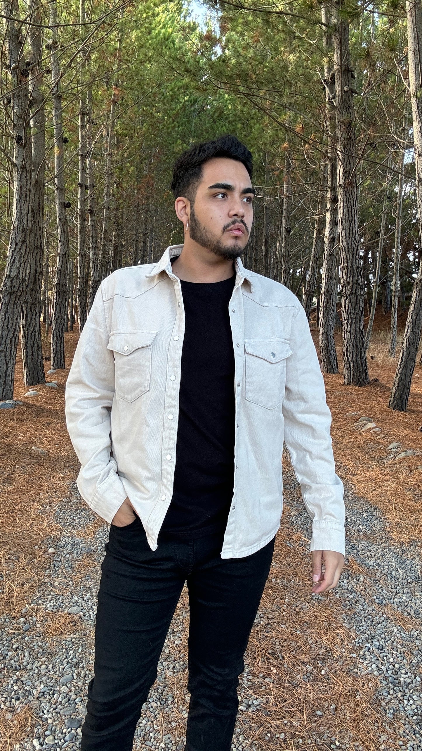 Sobrecamisa Mezclilla