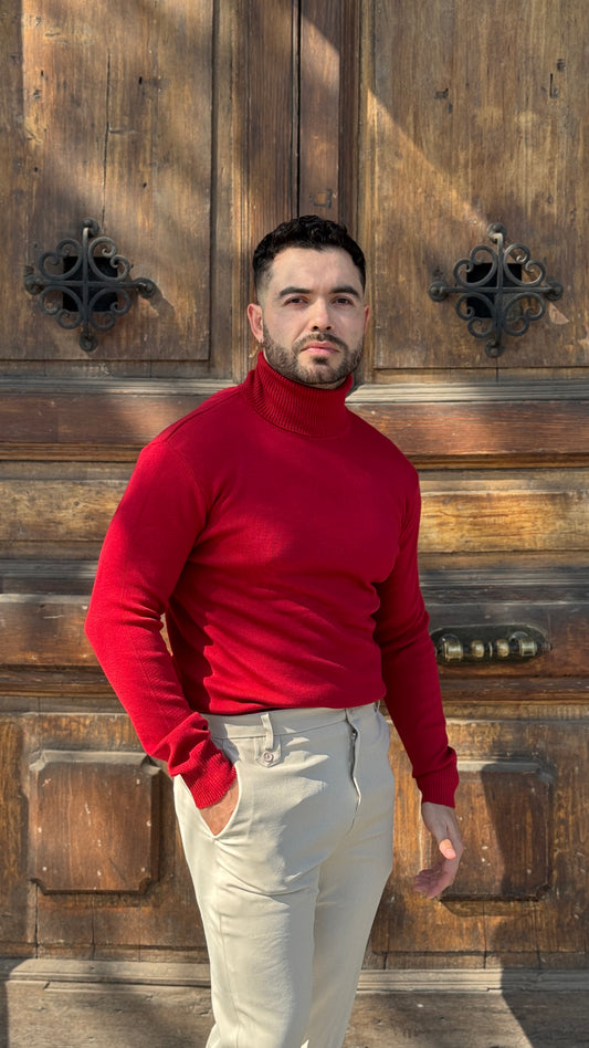Beatle delgado rojo