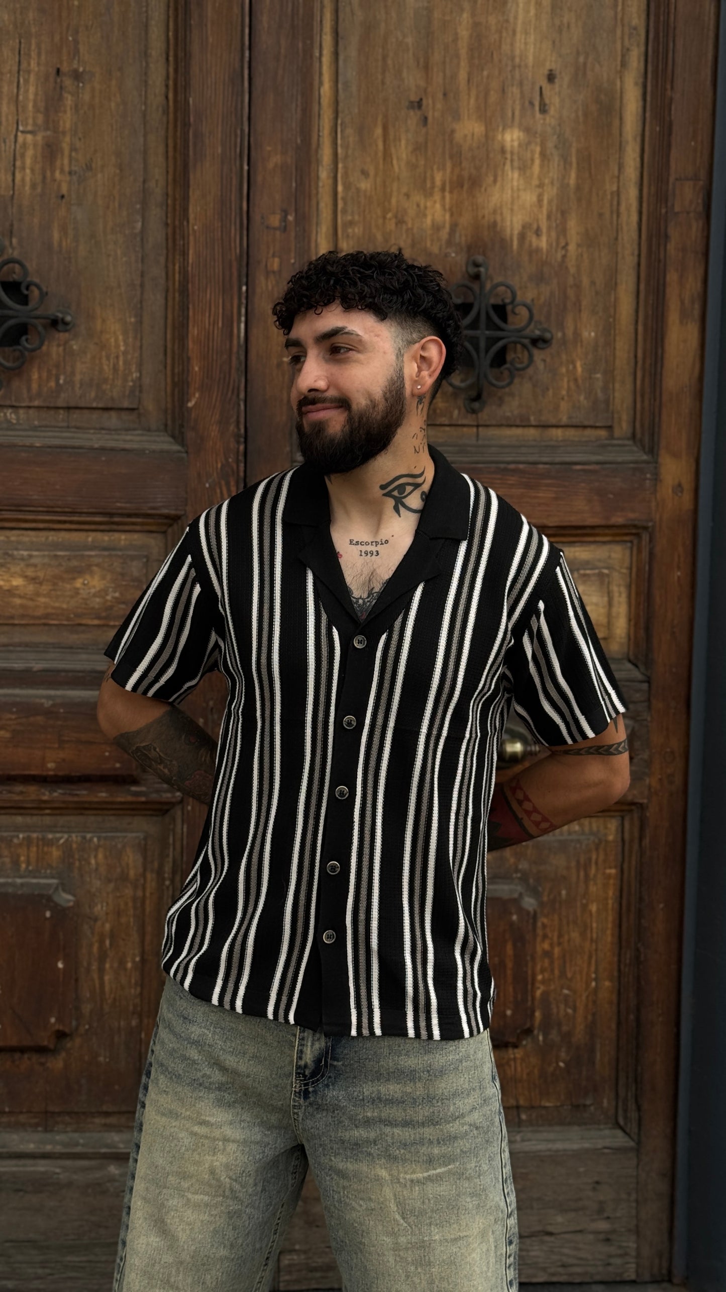 Camisa tejida algodón