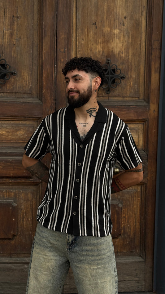 Camisa tejida algodón