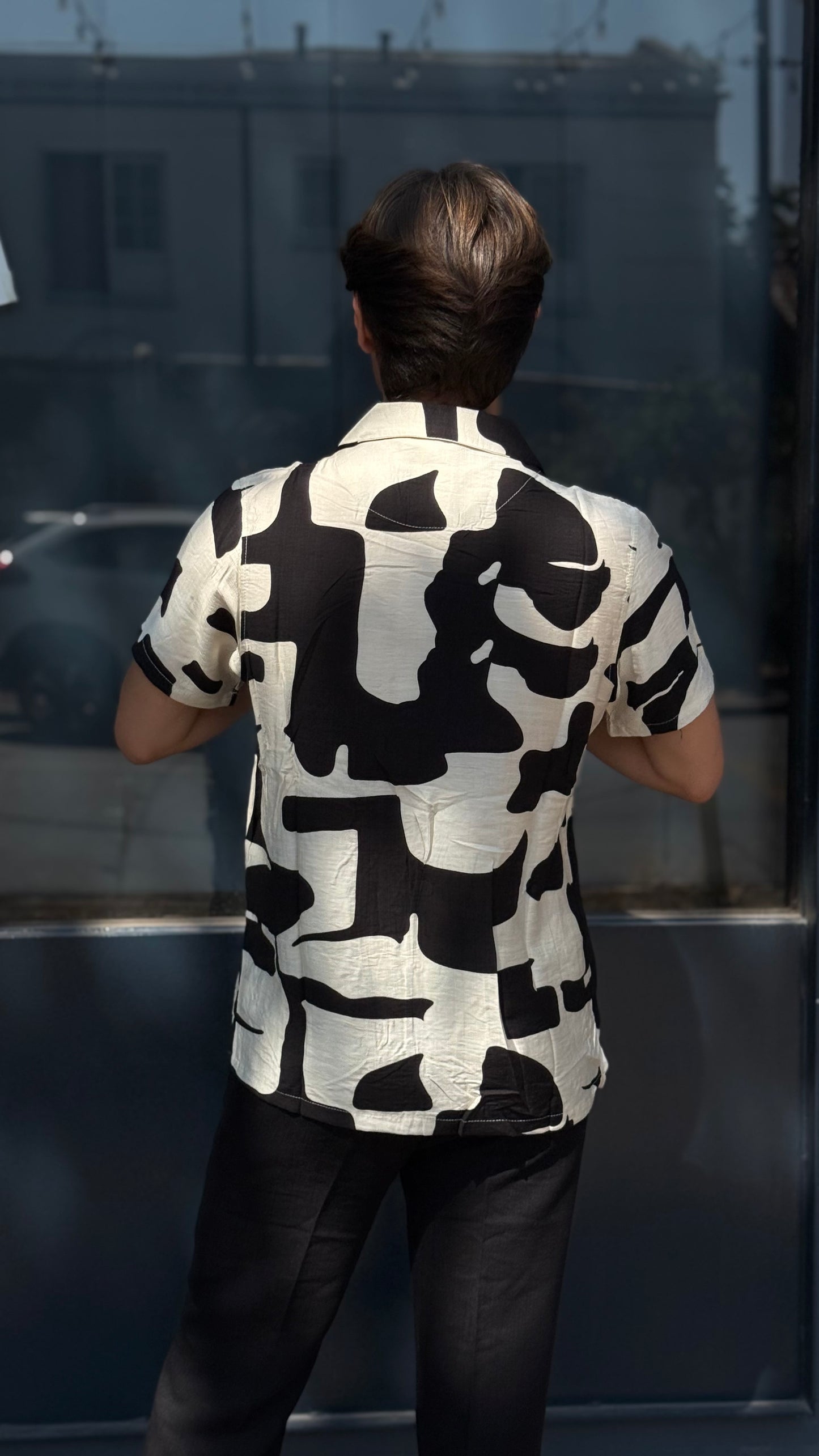 Camisa Geométrica (viscosa)