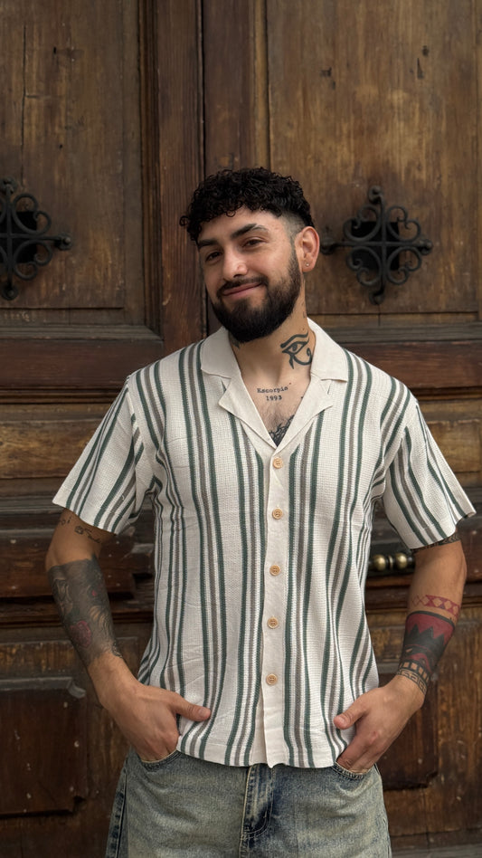 Camisa tejida algodón