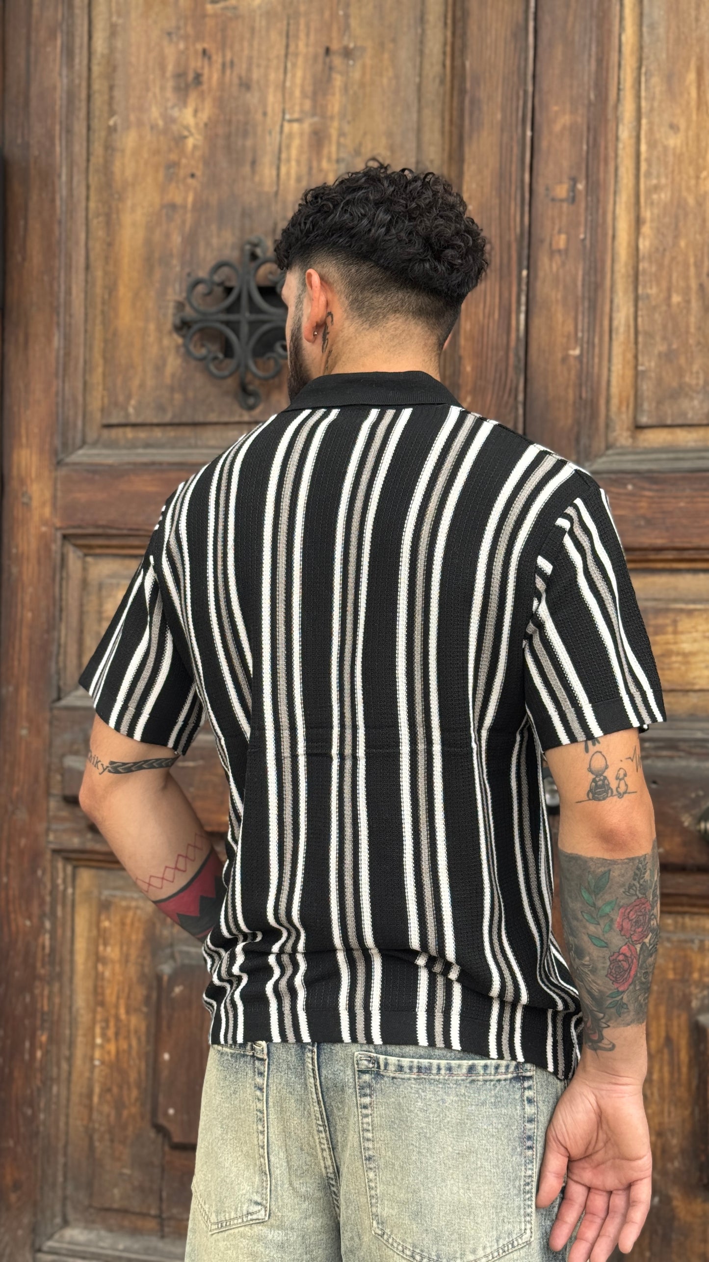 Camisa tejida algodón