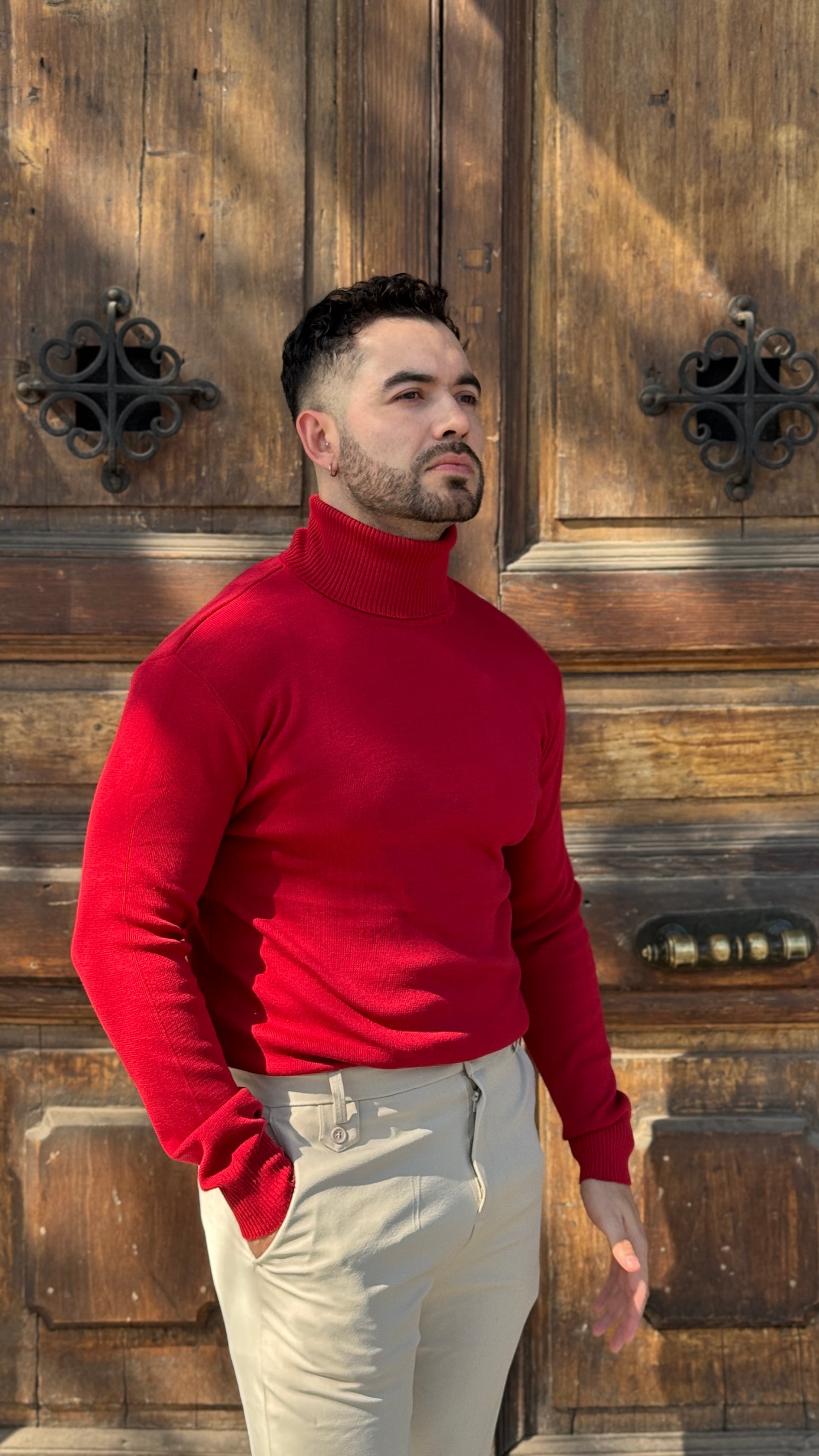 Beatle delgado rojo