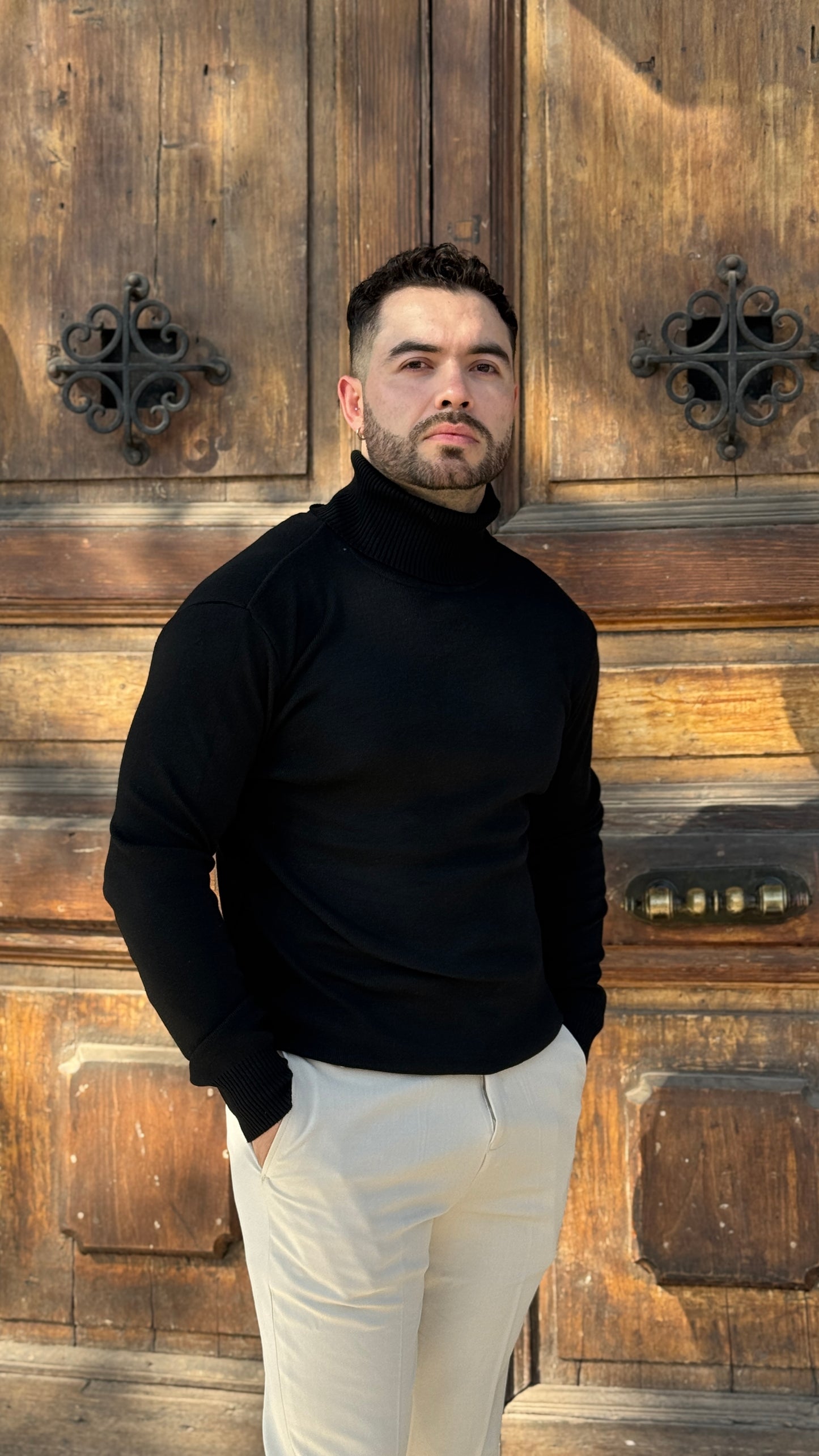 Beatle delgado negro