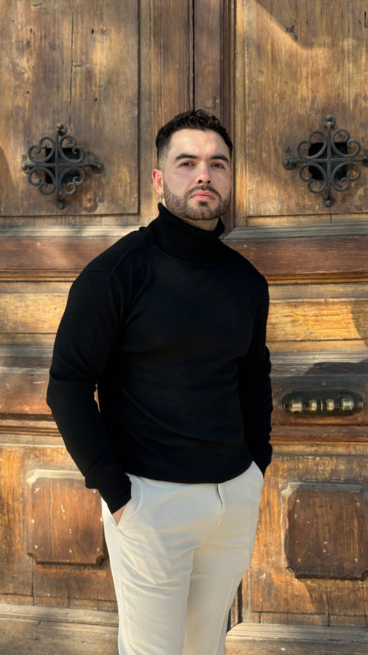 Beatle delgado negro